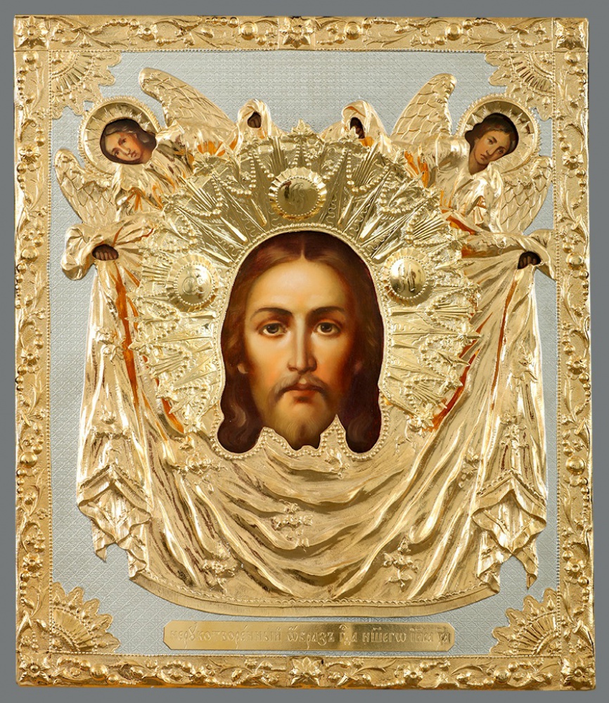 Серебряную ризу-оклад Казанской иконы Божией Матери передали в восстановленный собор