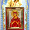 Праздничная продукция Набор церковный №3 с иконой 6х9 двойное ти