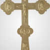 Крест напрестольный №6-3 сложный малый никель